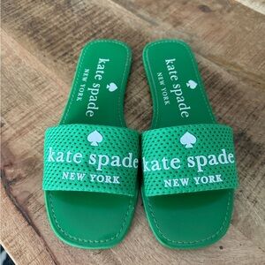 Kate Spade shoes, black and green size 8